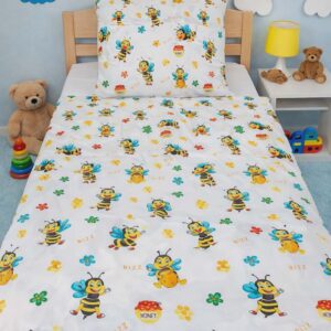 Gyerek ágyneműhuzat garnitúra méhecske