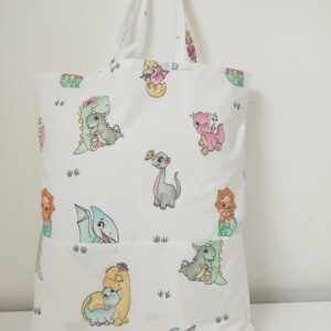 Füles oviszsák Dínós